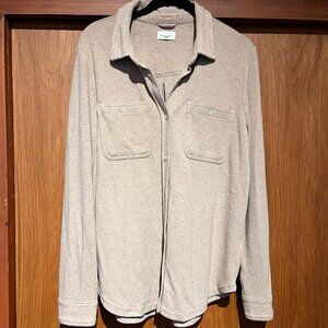 Thread & Supply Lewis Soft Luxe Button Up Shirt, size Large